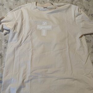 Supreme Natural Crossbox Logo Tee (XL)